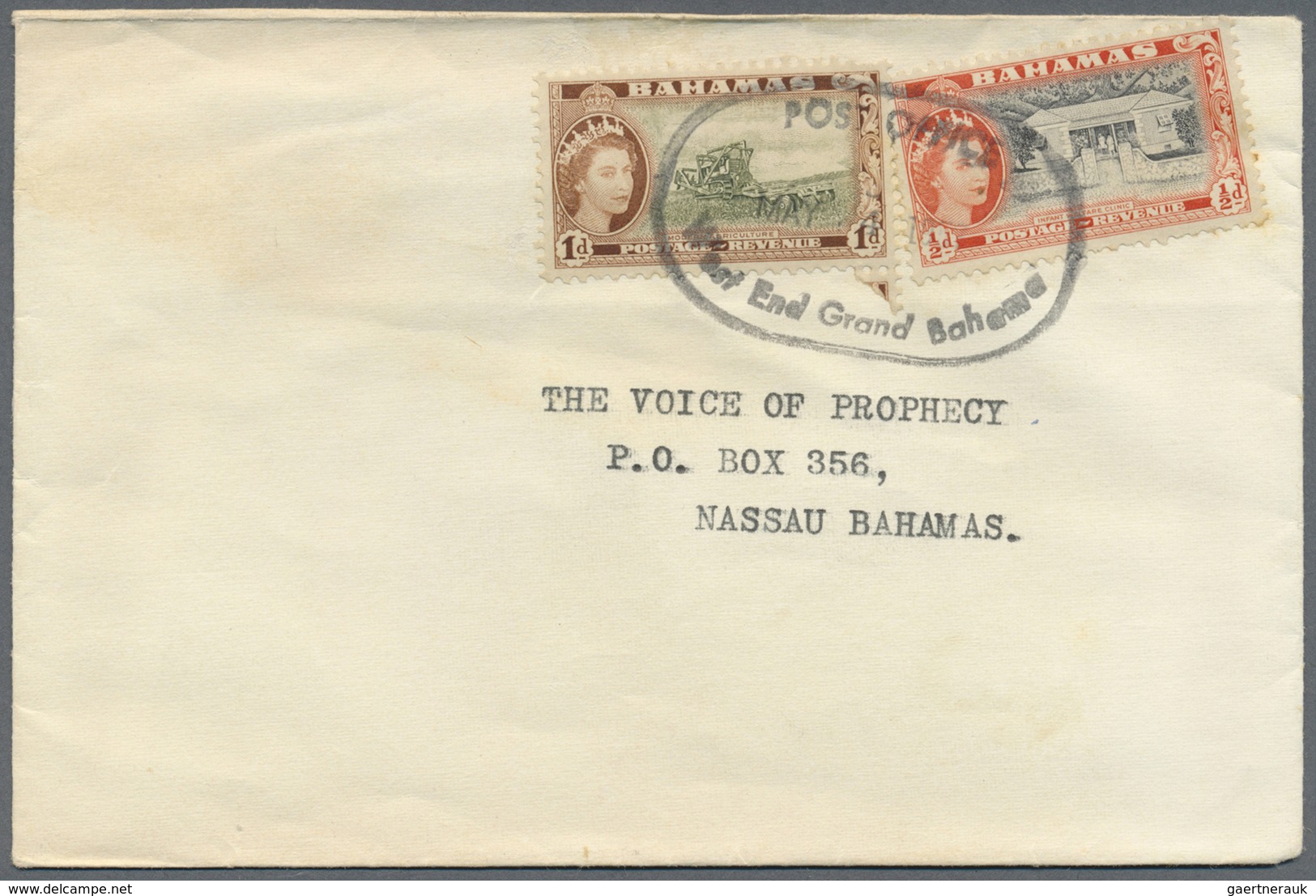 GA/Br/MK Bahamas: 1937 - 1955, great lot of over 940 covers, mainly before 1955, 1948 silver-wedding cpl set