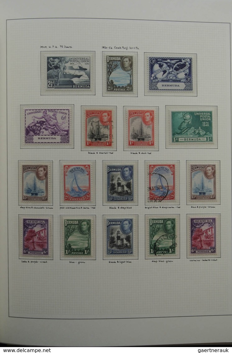 Bermuda-Inseln: 1865/1965 (ca.): Fantastic overcomplete mainly mint/mint never hinged collection in