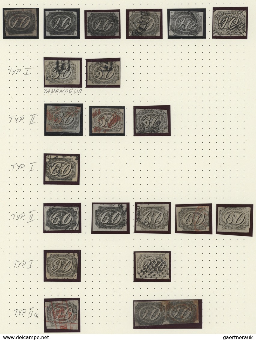 O/** Brasilien: 1843/2011, Sehr schöne Sammlung Brasilien in fünf Schaubeck-Alben und zusätzlich Dublette