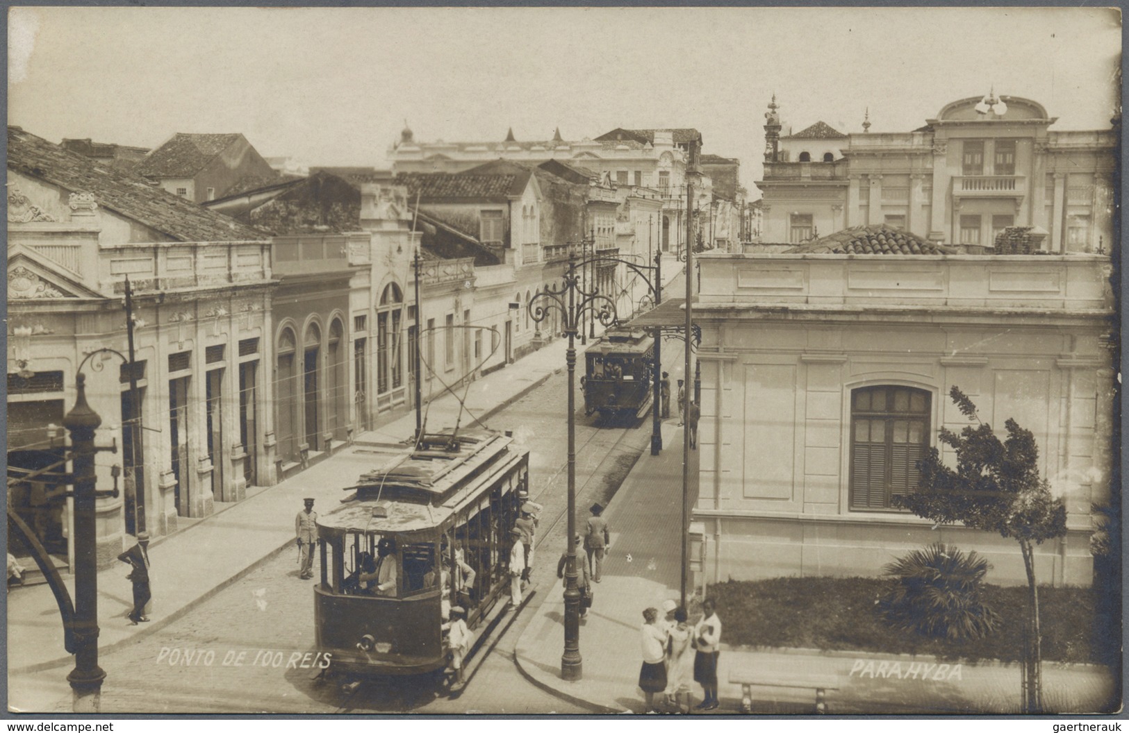 Brasilien: 1900/1930 (ca.), Lot Of More Than 80 (mainly Unused) Ppc, Thereof Apprx. 60 Depciting Str - Autres & Non Classés