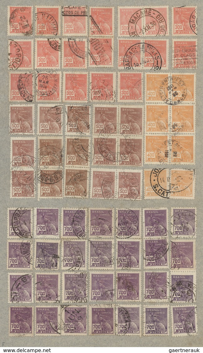 O Brasilien: 1930/1960, Definitve Series "Vovo" And "Netinha", Very Comprehensive Accumulation Of Appr - Autres & Non Classés