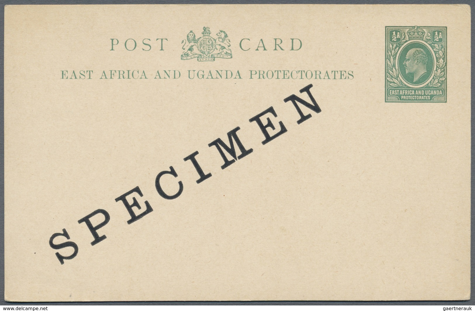 GA Britisch-Ostafrika Und Uganda - Ganzsachen: 1903/1912, Collection Of 41 Different Unused Stationerie - Protectorats D'Afrique Orientale Et D'Ouganda