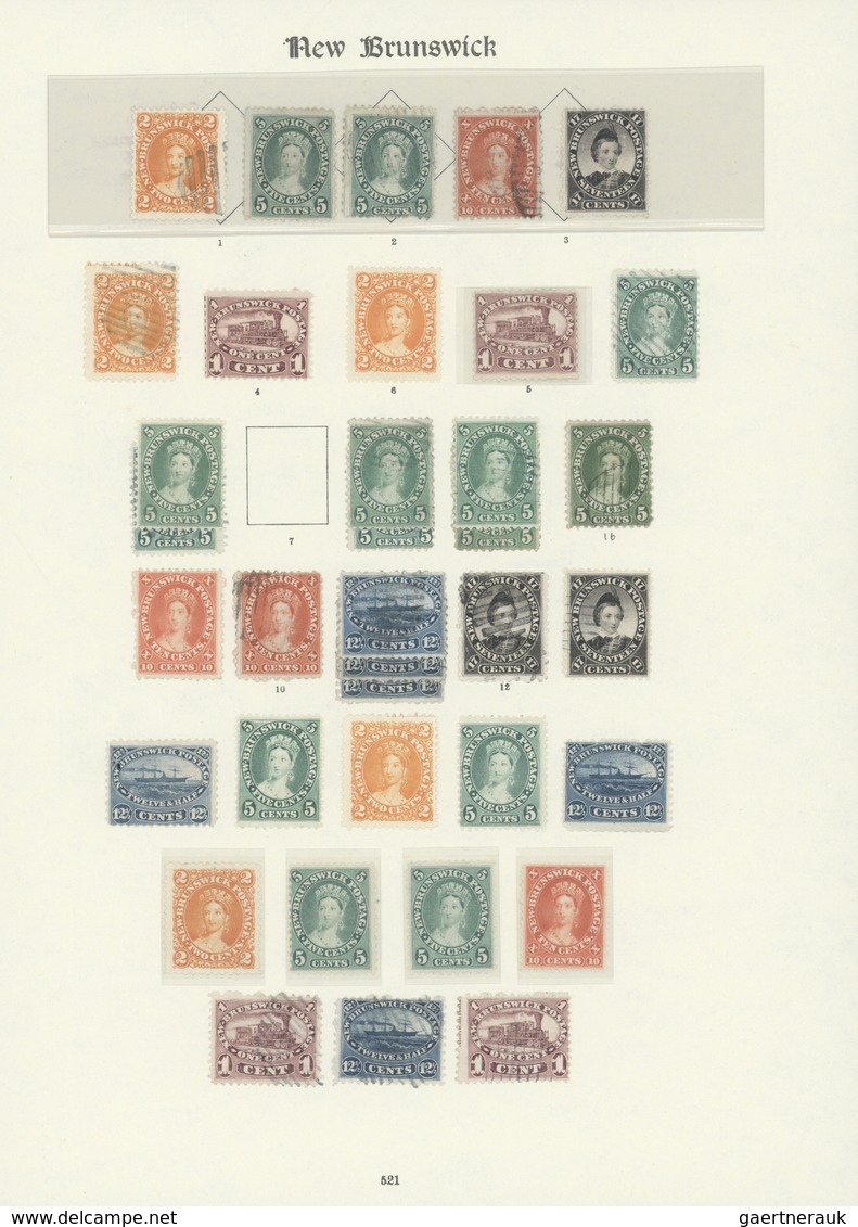 */O Neubraunschweig: 1860-63: Mint And Used Collection Of 36 Stamps, All Denominations, With Some Good C - Lettres & Documents