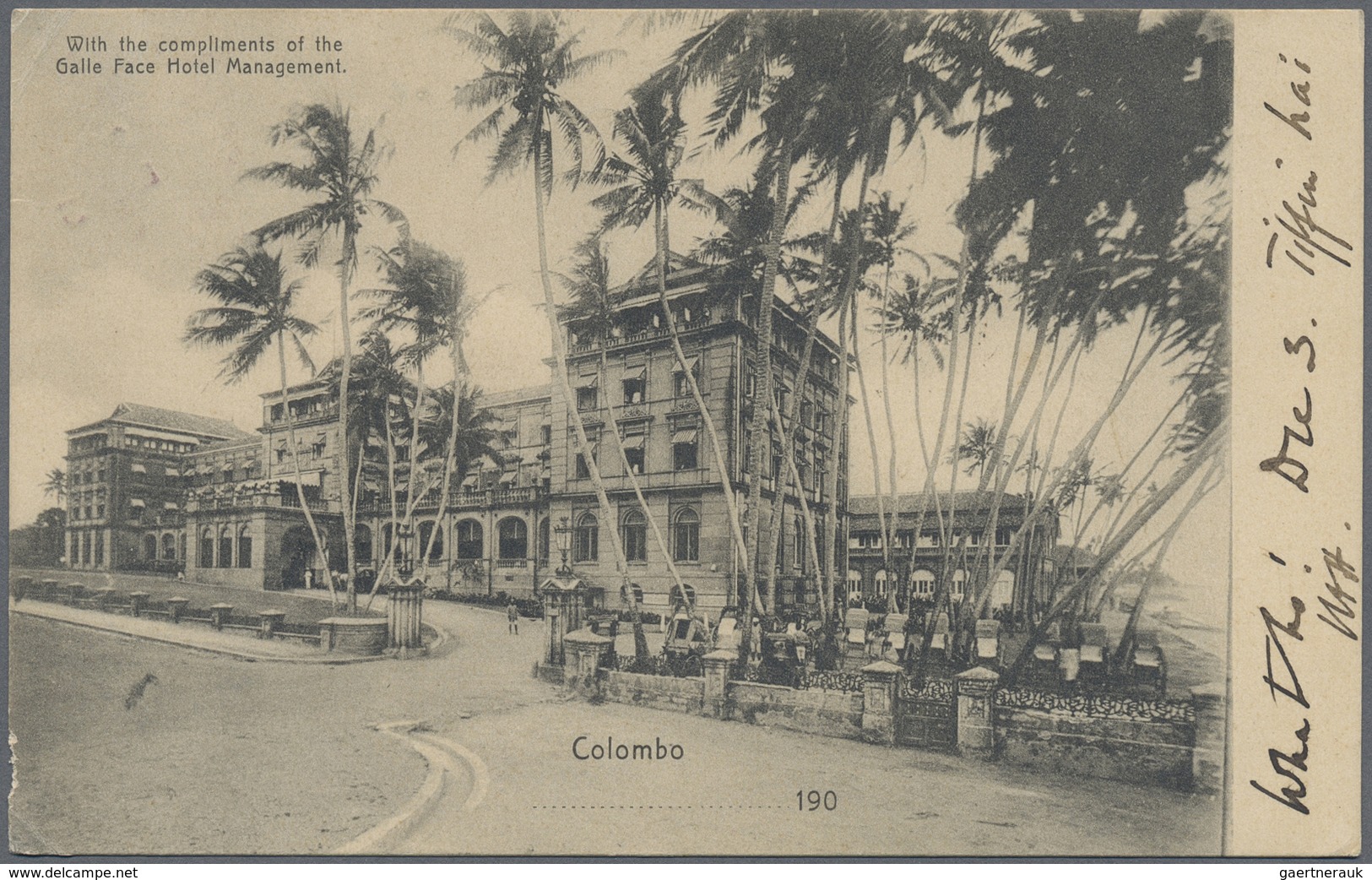 Br Ceylon / Sri Lanka: 1900-1910's ca.: Collection of 65 picture postcards, almost all different, colou