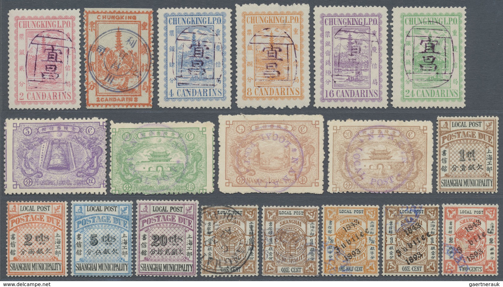 O/(*)/**/*/Brfst China: 1894/1955 (ca.), Mint And Used Accumulation In Three Stockbooks, Main Value Apprx. Local Issu - Sonstige & Ohne Zuordnung