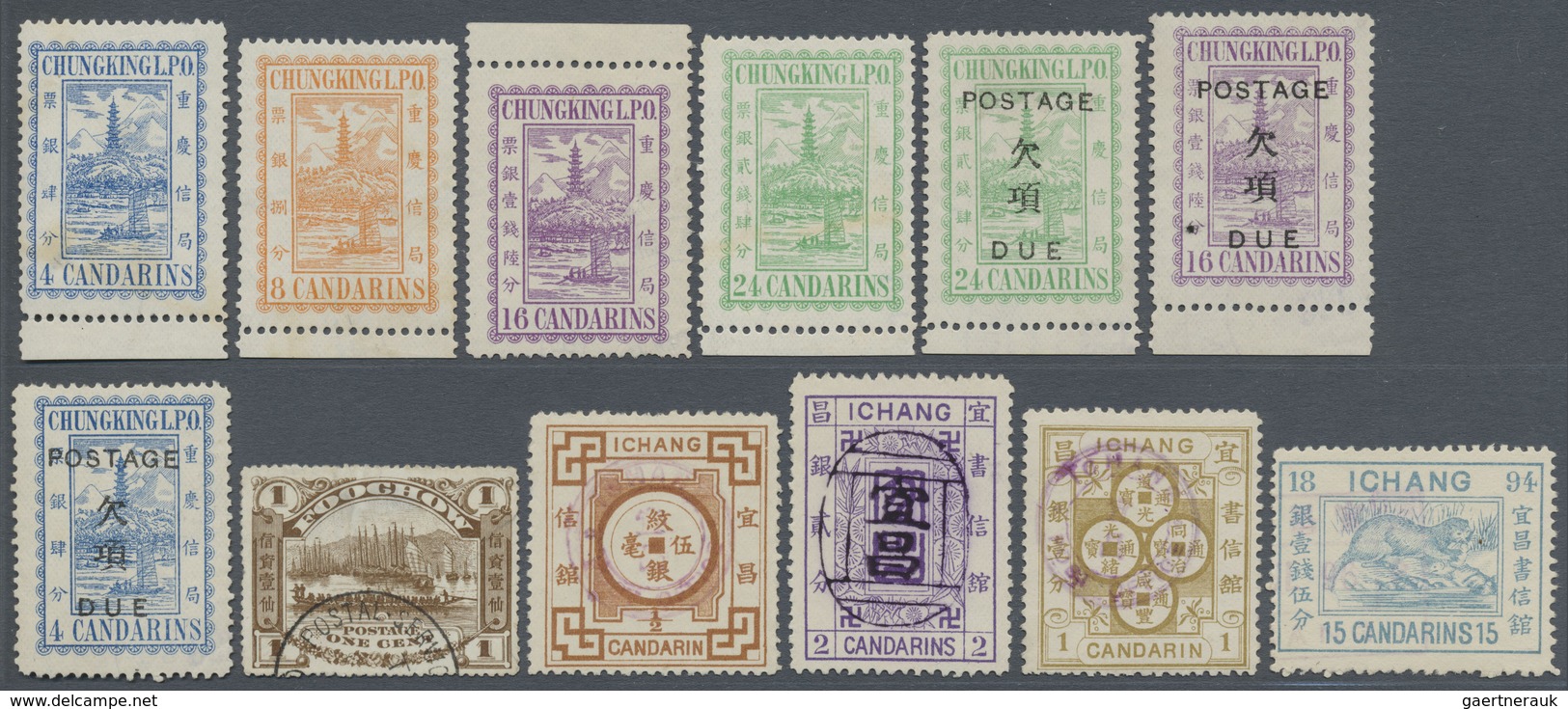 O/(*)/**/*/Brfst China: 1894/1955 (ca.), Mint And Used Accumulation In Three Stockbooks, Main Value Apprx. Local Issu - Sonstige & Ohne Zuordnung