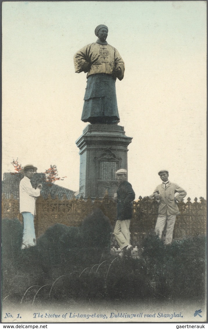 China - Besonderheiten: 1900 (ca.), picture post cards (33), mostly unused