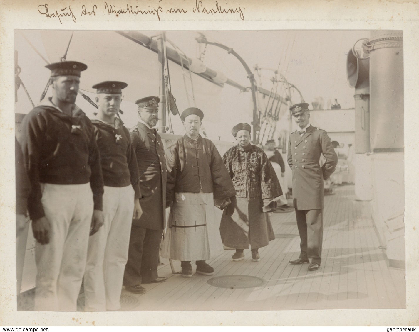 China - Besonderheiten: 1901/1903: Lacquer Photo Album From Trip Of The The SMS Seeadler To China In - Andere & Zonder Classificatie