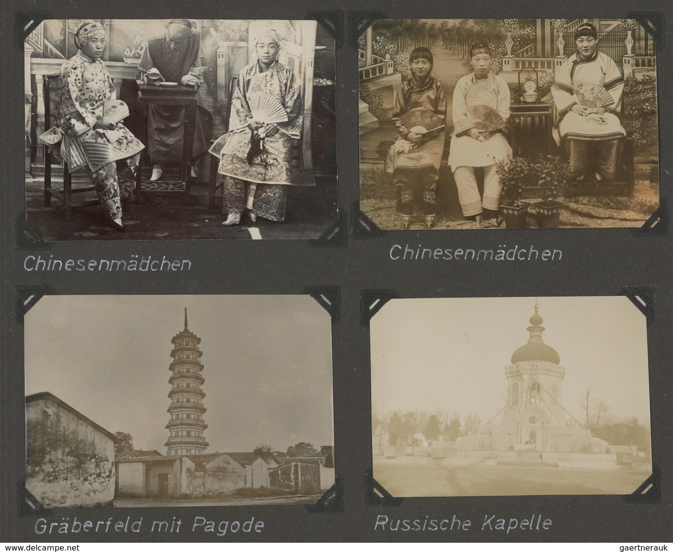 China - Besonderheiten:  1910/1915 (ca): Photoalbum With 113 Photos From Tsingtau, Including Rare Ph - Autres & Non Classés