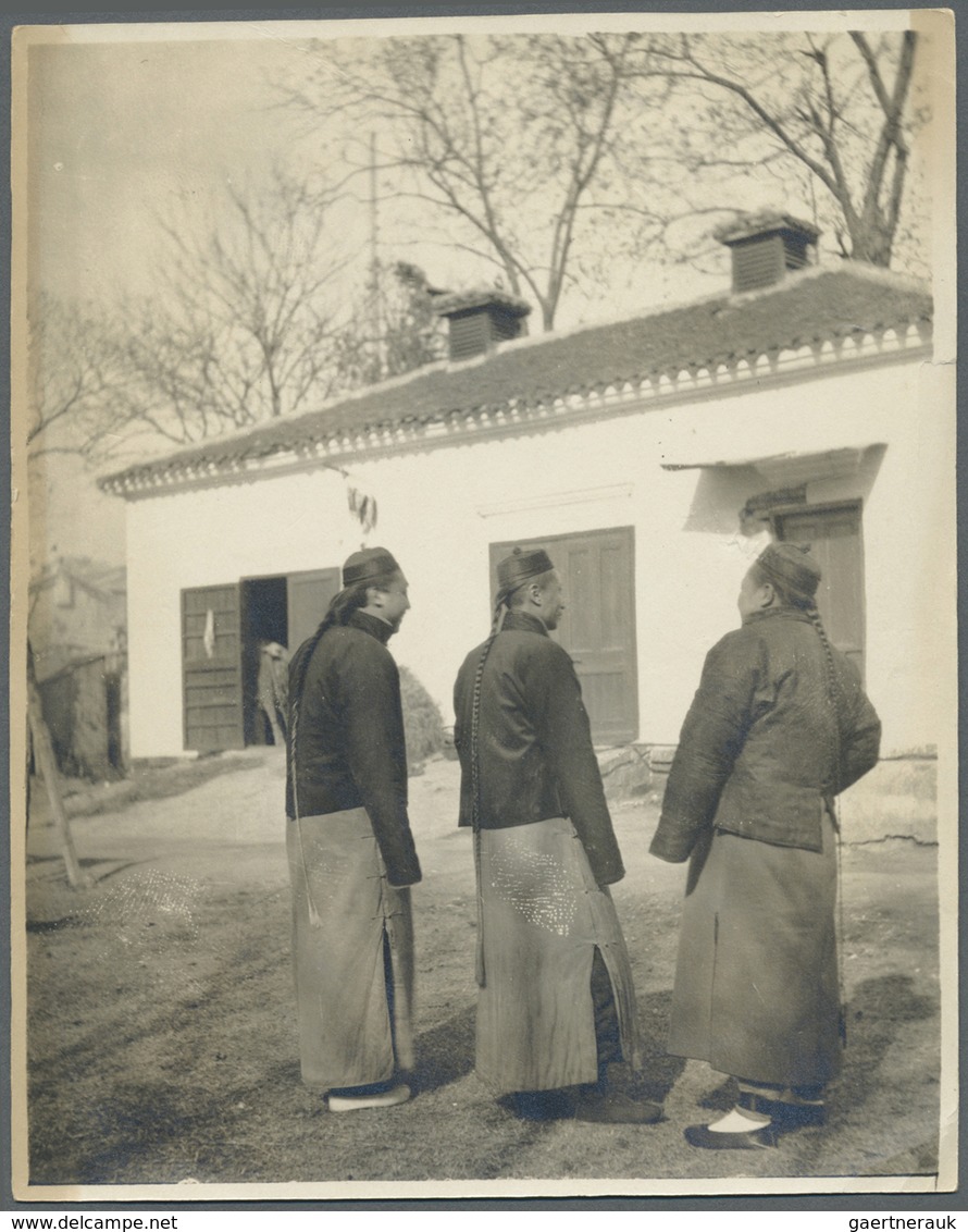 China - Besonderheiten: 1910/1914: 70 Photos Taken On Board Of A German Armed River Boat SMS Otter I - Autres & Non Classés