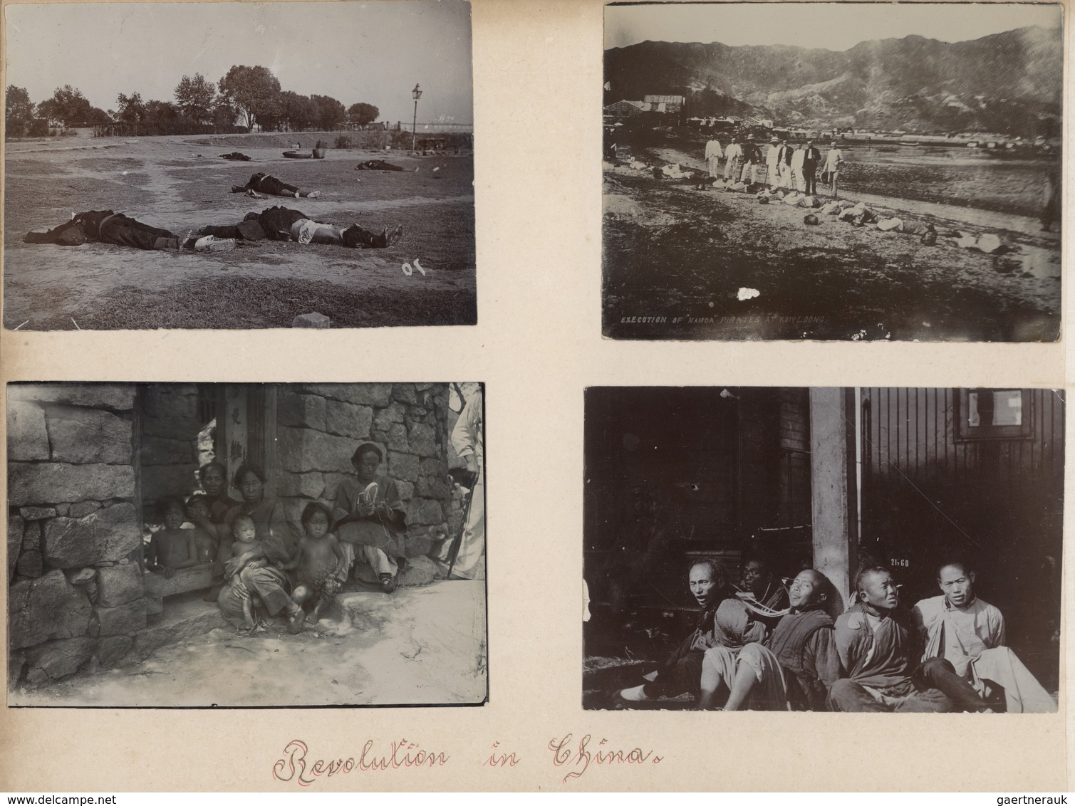 China - Besonderheiten:  1913/1918 (ca): Lacquer Album Of A German POW In China With 152 Photos. The - Autres & Non Classés