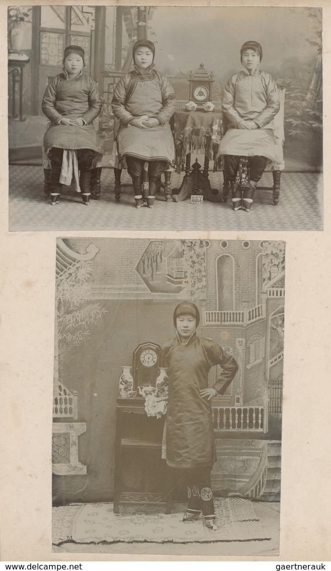 China - Besonderheiten: Photoalbum With 59 Photos From A German Soldier In China, Samo And Japan. ÷ - Autres & Non Classés