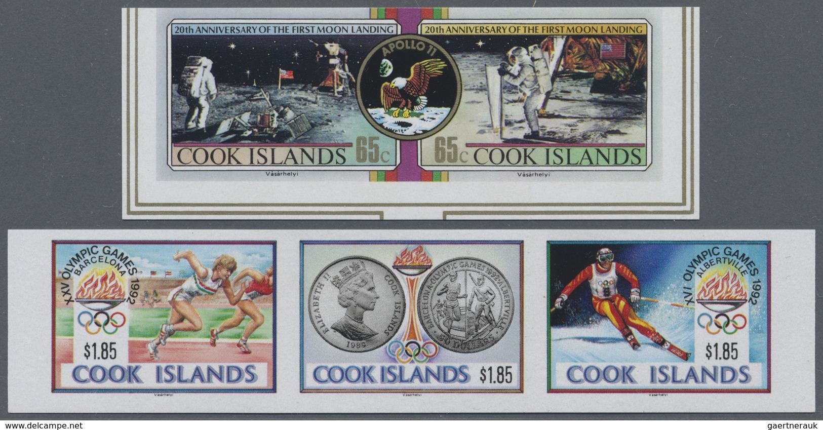 ** Cook-Inseln: 1967/1997 (ca.), Accumulation Incl. AITUTAKI, PENRHYN And NIUE In Glassines Etc. With S - Cookeilanden