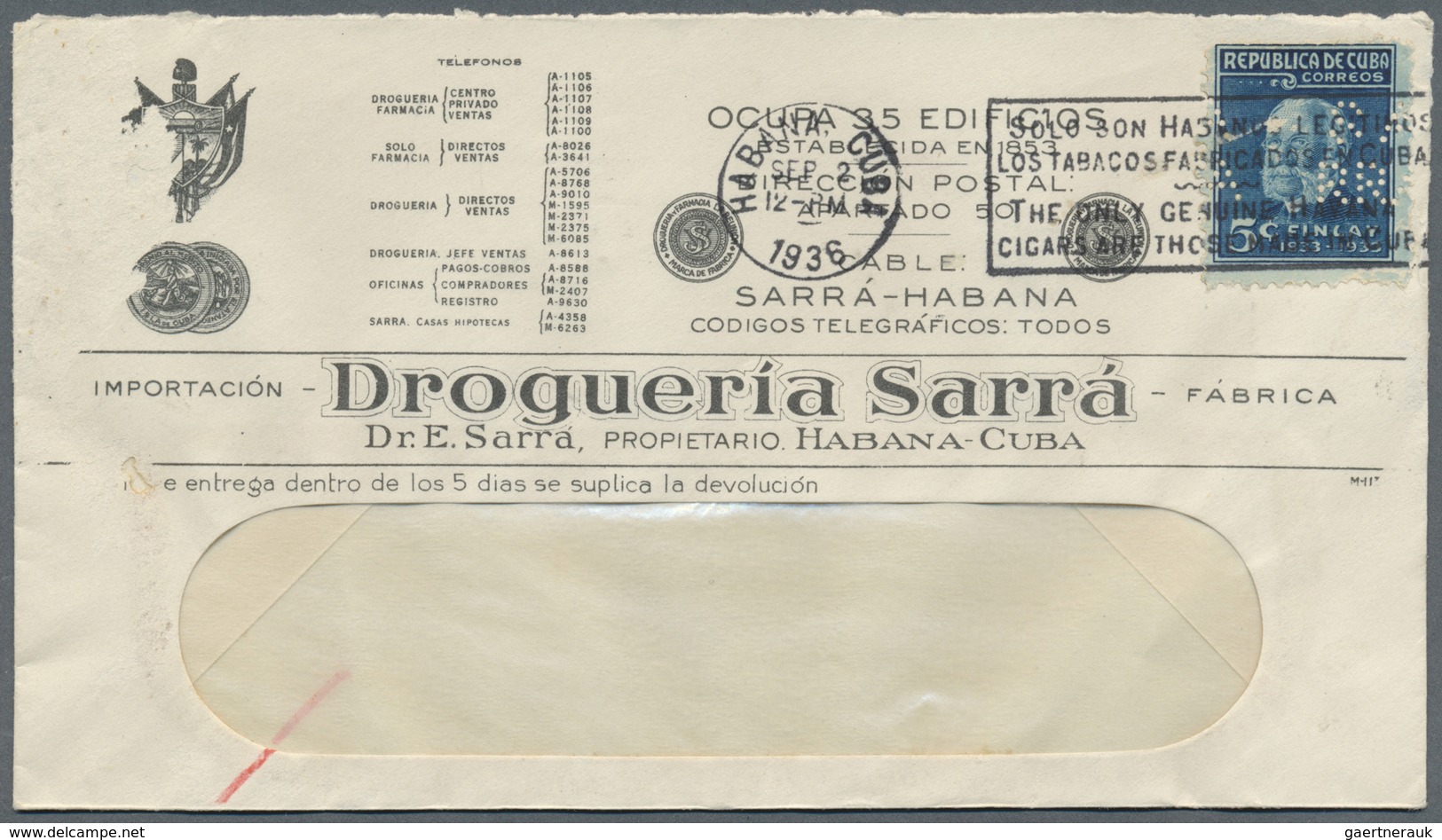 Br/GA/ Cuba: 1840 - 1968 (ca.), lot of 136 items with many better ones, including interesting cancellations