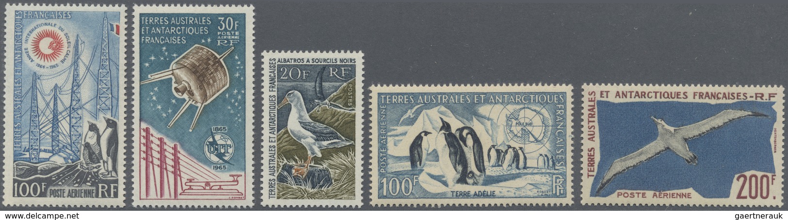 ** Französische Gebiete In Der Antarktis: 1955/1989, U/m Collection On Lighthouse Pages (and According - Autres & Non Classés