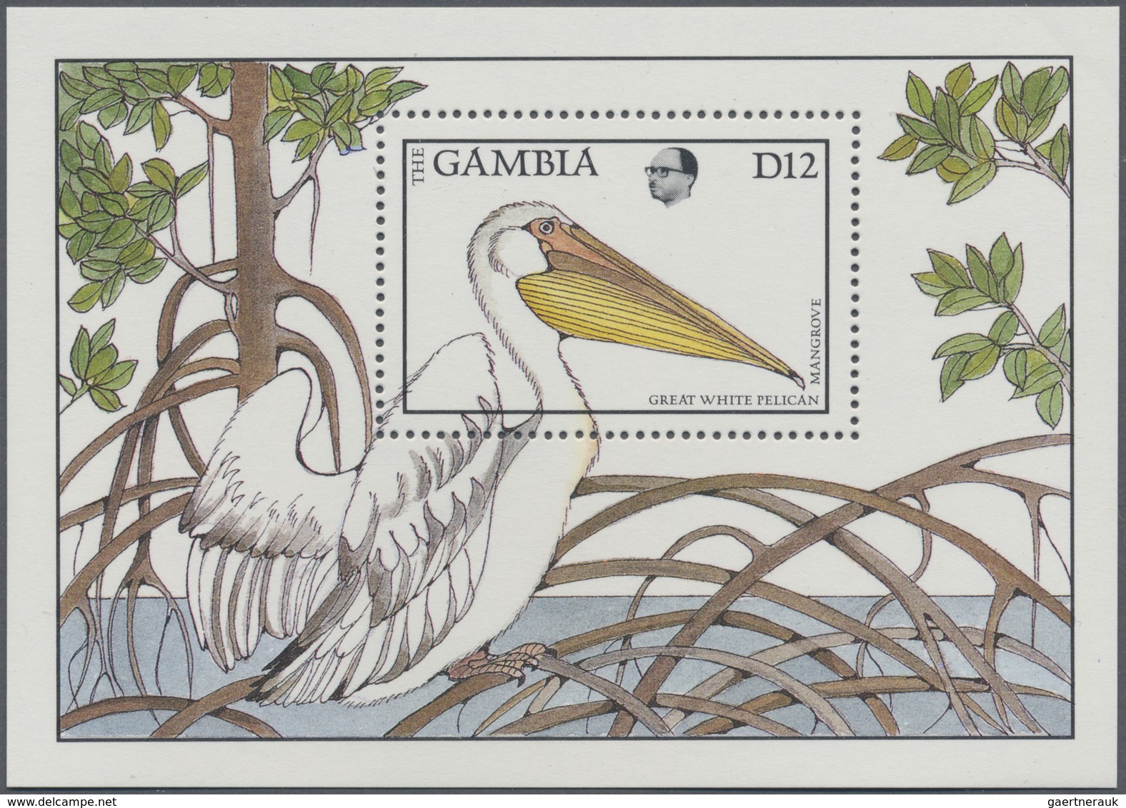 ** Gambia: 1979/2002 (ca.), Accumulation In Folder With Stamps And Mostly Sheetlets/miniature Sheets In - Gambie (1965-...)