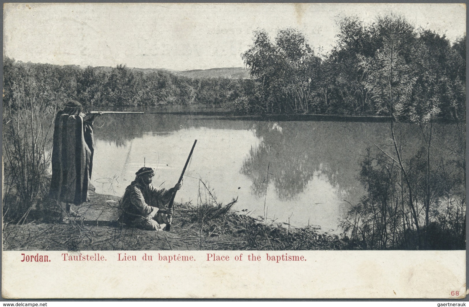 Br Holyland: 1898/1946, group of four better entires: NASRE, SAFED, BON SAMARITAIN, BUR.AMB.JERUSALEM J