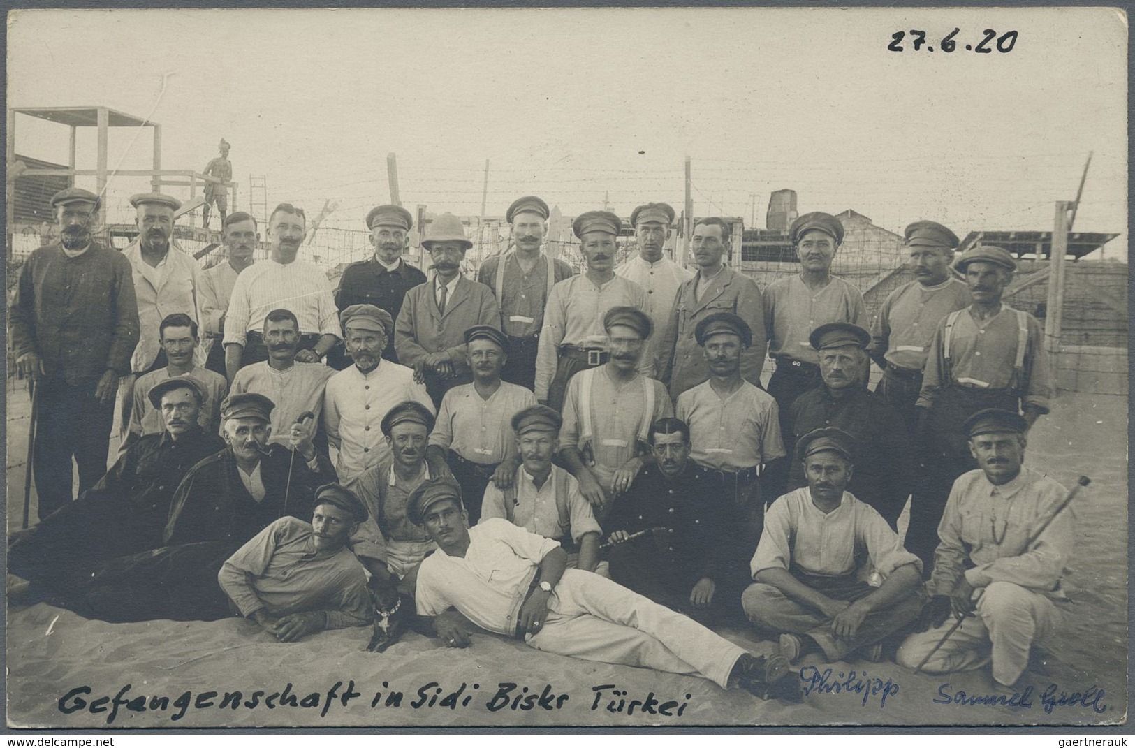 Br Holyland: 1902/1913, schöne Dokumentation von 32 Belegen einer Korrespondenz aus den deutschen Siedl