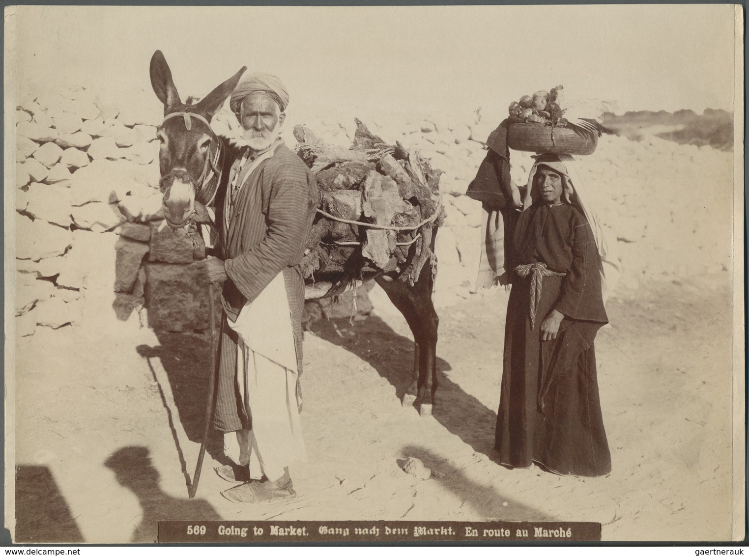 Holyland: 1910: Collection Of 43 Large Format Photos. Ex Coll. Dönitz. Jezusalem, Bethlehem, Jericho - Palestine