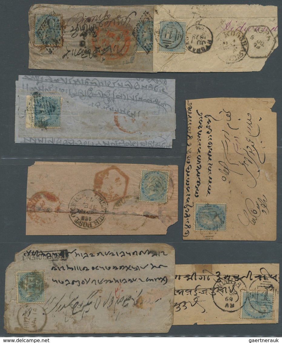 Br Indien: 1829 - 1874, East India Company: A Wonderful Lot Of One Incoming Prephilatelic Letter And 23 - Autres & Non Classés