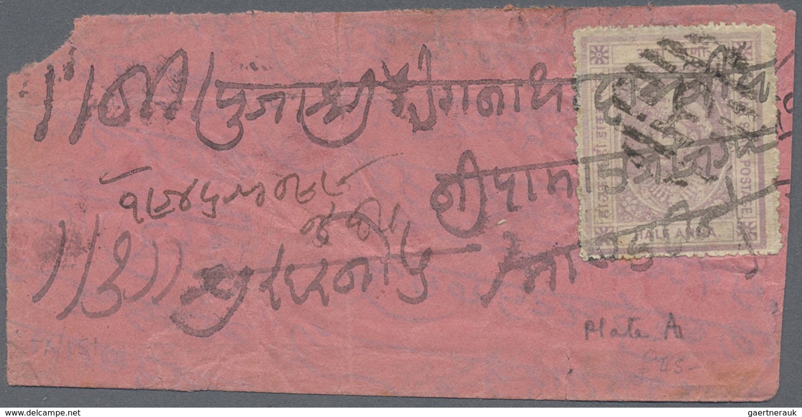 Br/O Indien: 1860's-1880's Ca.: About 200 Covers, Inland Mail Mostly But Few Covers To Destinations Like - Autres & Non Classés