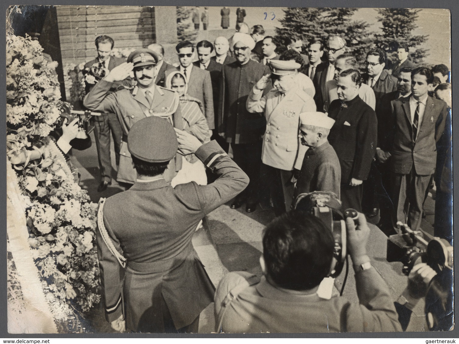 Indien: 1965, Official Tour Of Indian Prime Minister Shri Lal Bahadur Shashtri To Tashkent For India - Autres & Non Classés