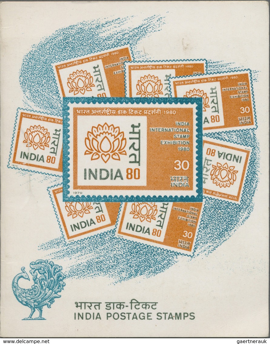 ** Indien: 1980-2012 BOOKLETS: Collection Of About 120 Different Booklets, From INDIA '80 And INDIA '89 - Autres & Non Classés