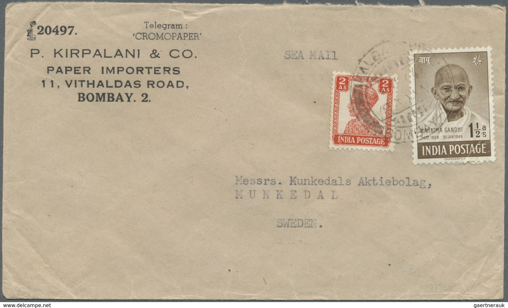 GA/Br Indien - Ganzsachen: 1850's-1970's Ca.: Collection Of Indian Postal Stationery Envelopes, Letter She - Non Classés