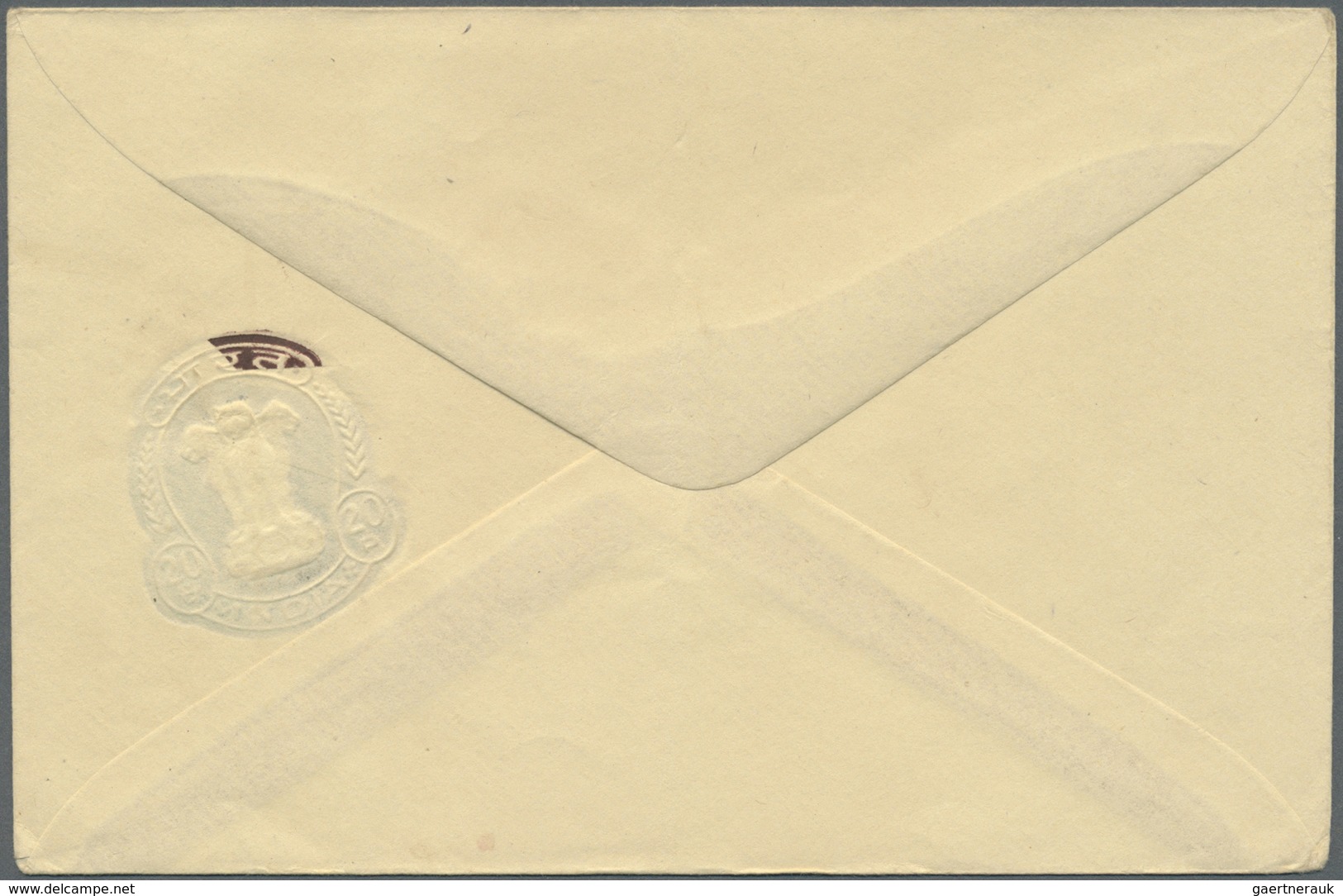 GA/Br Indien - Ganzsachen: 1850's-1970's ca.: Collection of Indian postal stationery envelopes, letter she