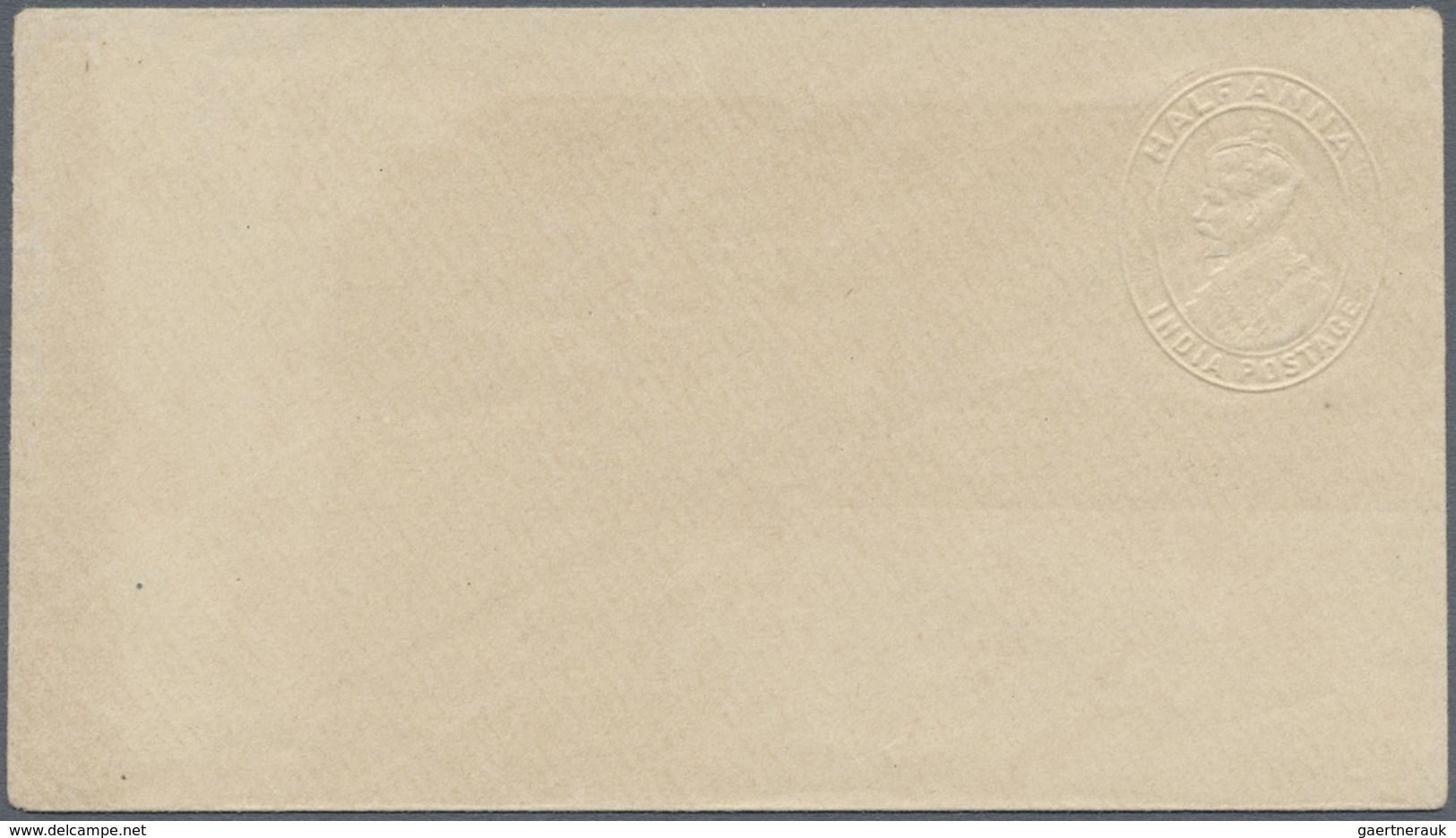 GA Indien - Ganzsachen: 1857-1947: Collection of 130 postal stationery cards, double cards, envelopes,