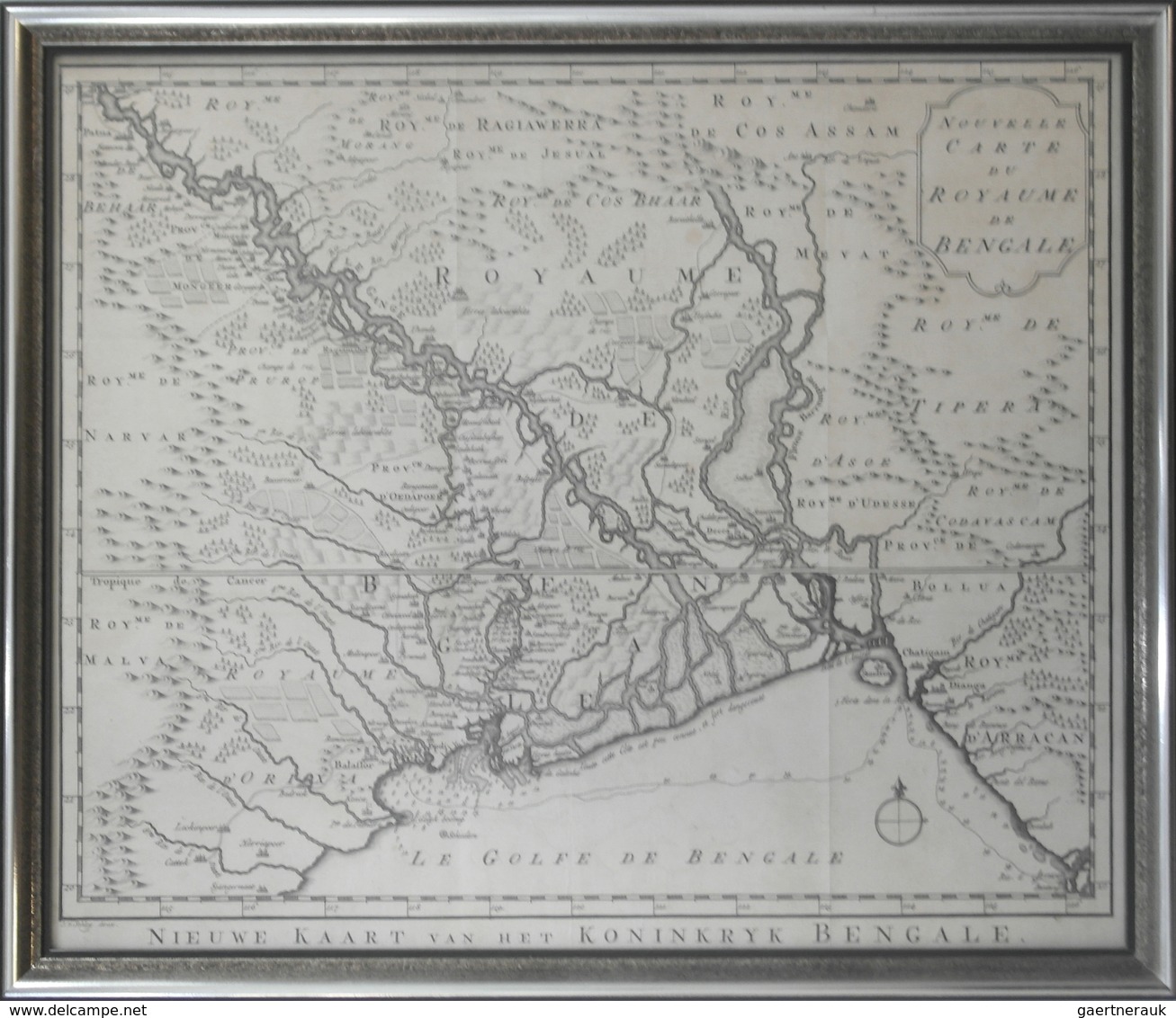 Indien - Besonderheiten: 18th-20th Century: Accumulation Of Literature, Old Maps Etc., With Two Earl - Autres & Non Classés