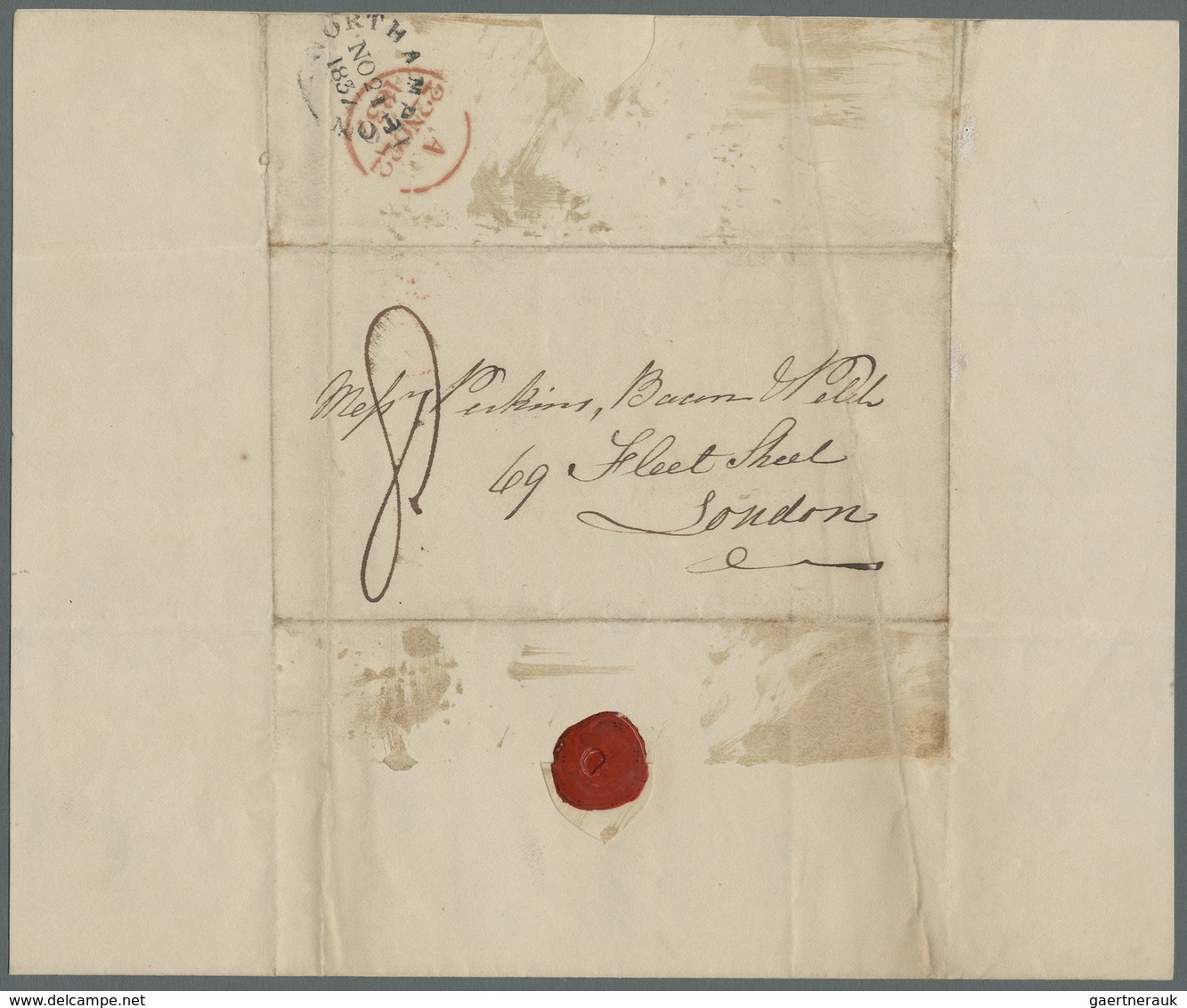 Indien - Besonderheiten: 1822/1840 (apprx.), Assortment Of Apprx. 45 Documents/papers Etc. Referring - Autres & Non Classés