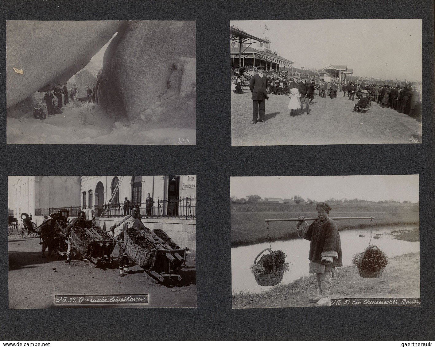 Indien - Besonderheiten: 1910/1911: Fotoalbum SMS Gneisenau Ostasiatisches Kreuzergeschwader 150 Fot - Other & Unclassified