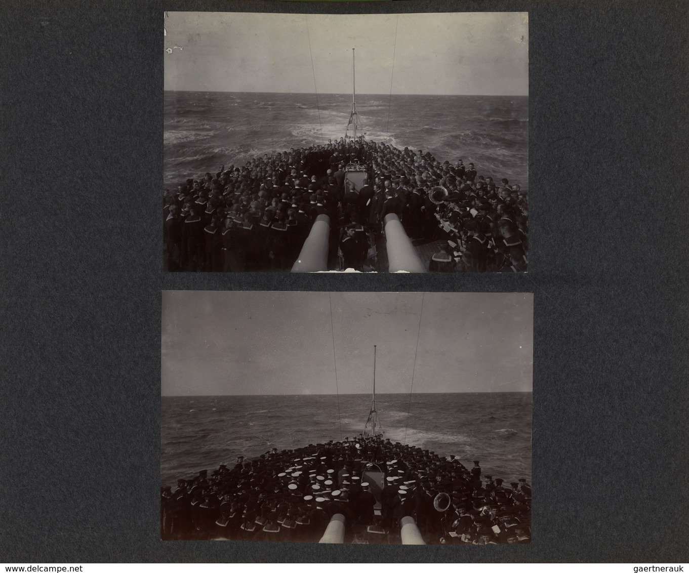 Indien - Besonderheiten: 1910/1911: Fotoalbum SMS Gneisenau Ostasiatisches Kreuzergeschwader 150 Fot - Autres & Non Classés