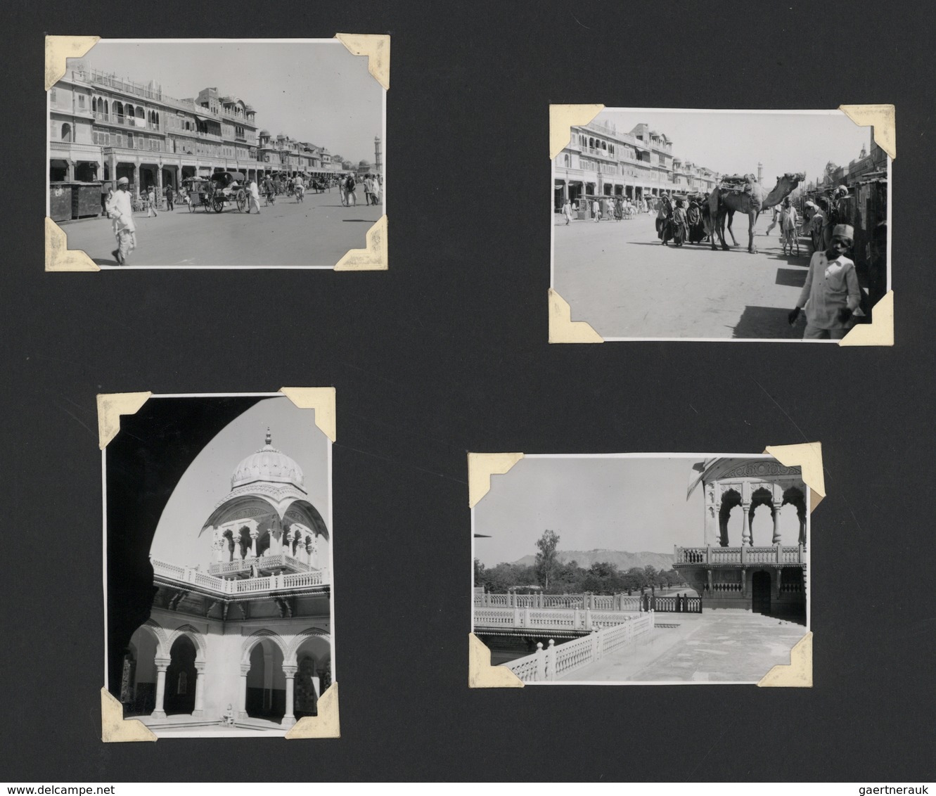 Indien - Besonderheiten: 1943: 3 Photo Albums By A Swiss Diplomat With 350 Photos From Kaschmir/ Sri - Autres & Non Classés