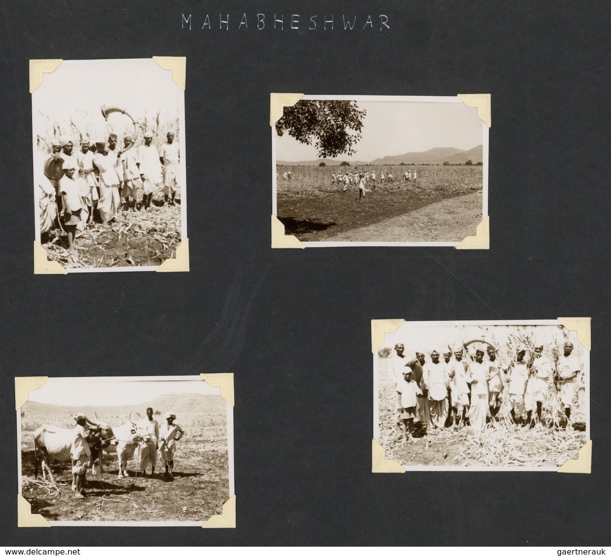 Indien - Besonderheiten: 1947: 270 Photos From Bombay And Mahabeshwar Taken By A Swiss Diplomat. ÷ 1 - Other & Unclassified