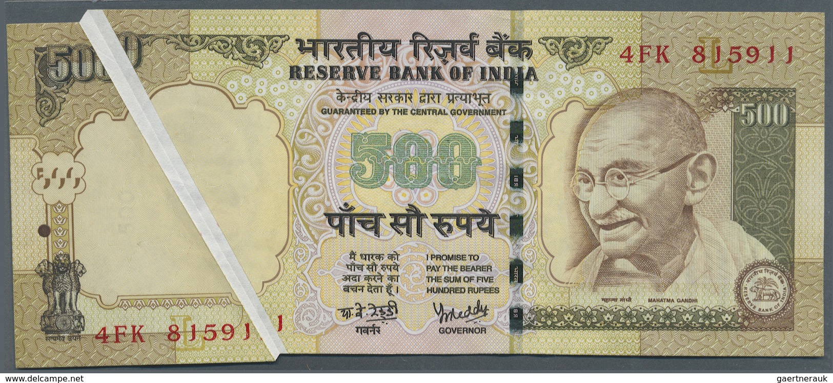Indien - Besonderheiten: GANDHI: Little Lot Of 27 Banknotes - All Except One UNC - 1 Rs, 5 Rs, 10 Rs - Other & Unclassified