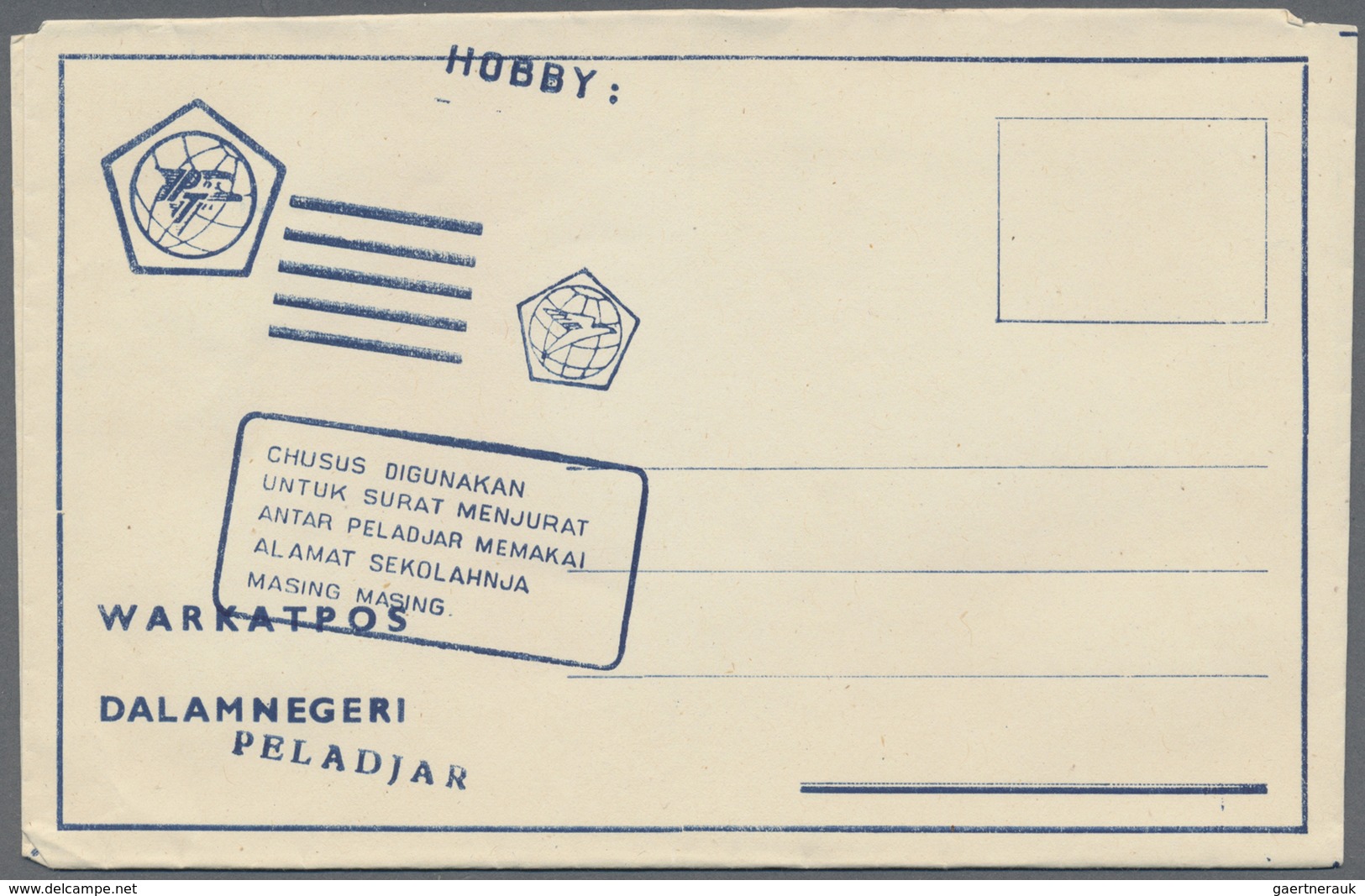 GA Indonesien: 1950/76, military / UN peacekeeping / govt. service special envelopes collection: Milita