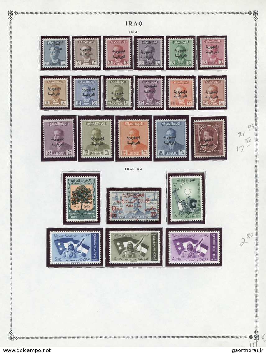 **/* Irak: 1950/1990 (ca.), Comprehensive Mit Collection In A Binder, Well Collected Throughout And Appar - Iraq