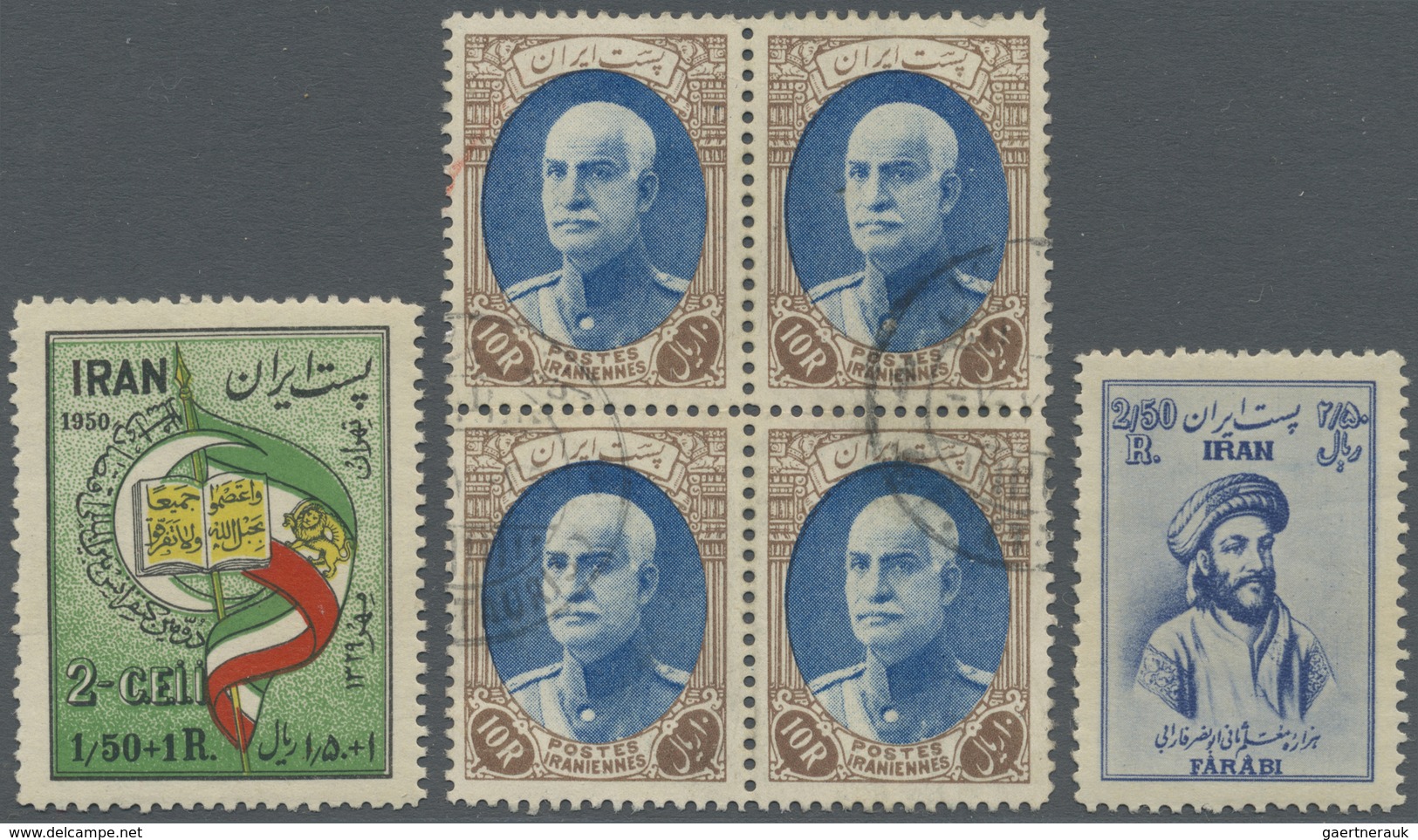 O/*/Br Iran: 1900/1980 (ca.), Accumulation In Box With Several Better Issues And Complete Sets, Some Blocks - Iran