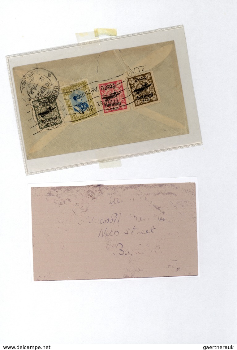 **/*/O/Br/GA Iran: 1917/44 (ca.), massive specialized collection mounted on pages inc. inverted ovpts., many cove