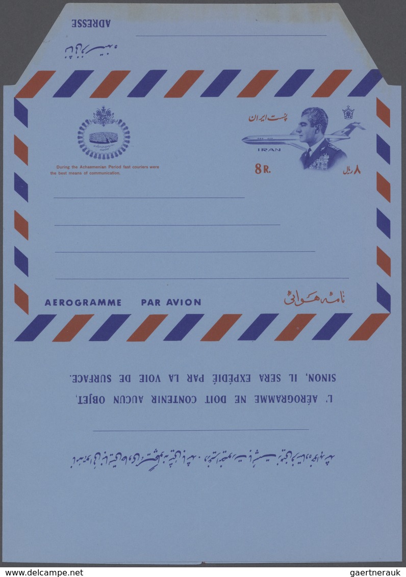 GA Iran: 1956/1990' (c.) : Comprehensive and specialized collection & accumulation of about 1850 postal