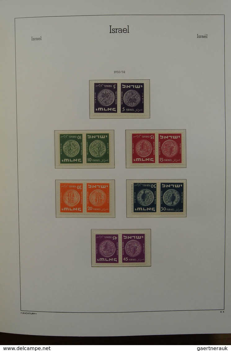 Israel: 1948/1980: Extensive MNH And Mint Hinged Accumulation Israel 1948-1980 In Albums, On Stockca - Andere & Zonder Classificatie