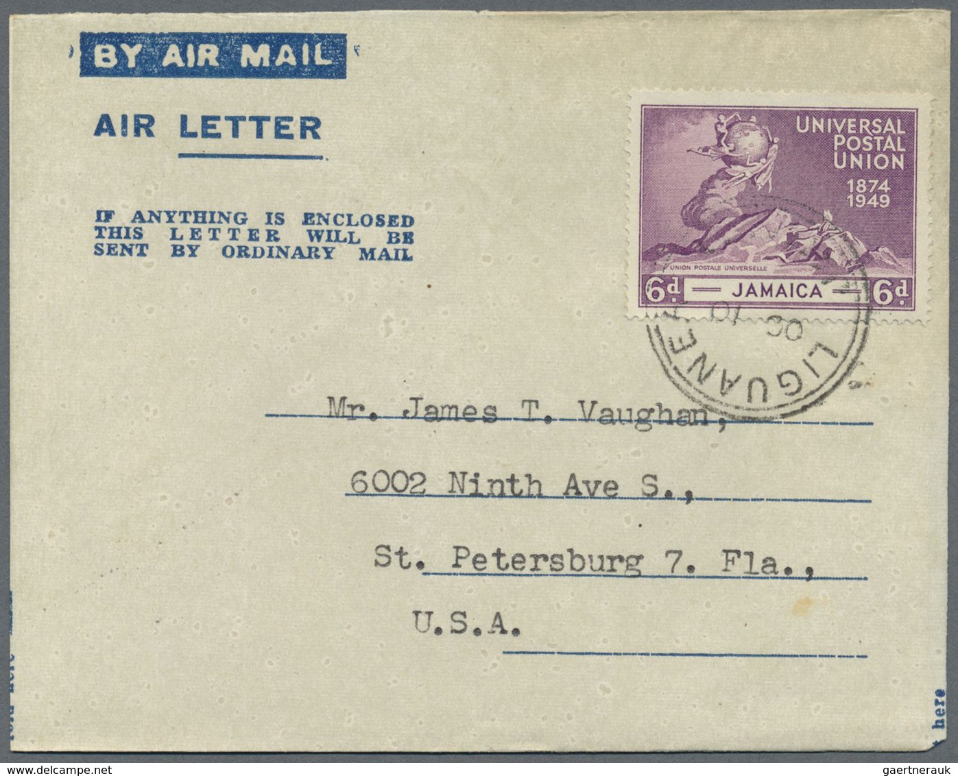 GA Jamaica: 1947/1983 (ca.), AEROGRAMMES: Accumulation With Approx. 1.000 Unused And Used/CTO Airletter - Jamaica (1962-...)