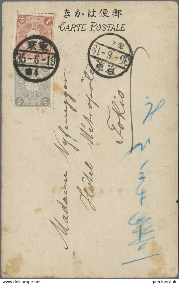 GA/ Japan: 1876/1939, mint and predominantly used stationery (20) resp. ppc (10).