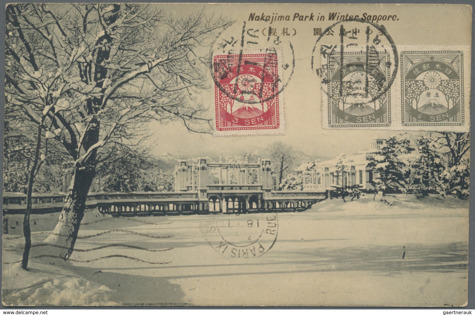 Br/Brfst Japan: 1902/1948: Very Fine Lot Of 22 Envelopes, Picture Postcards And Postal Stationeries Including - Autres & Non Classés