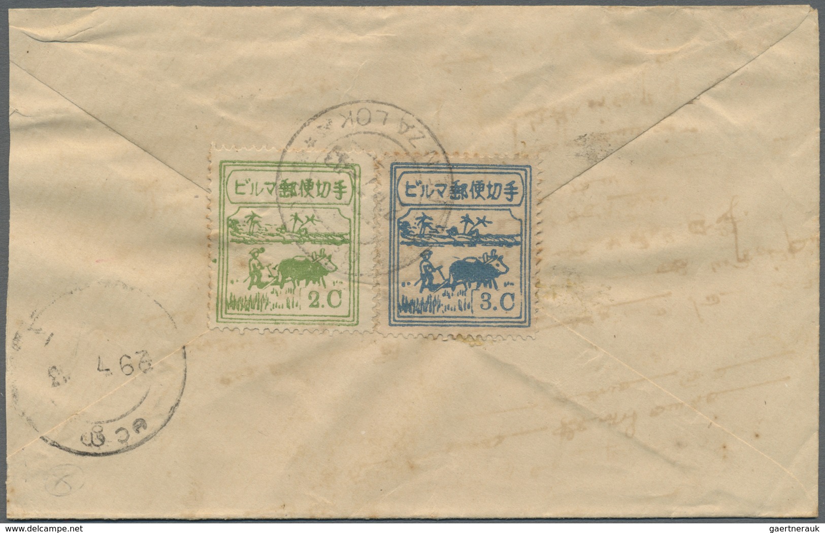 Br/Brfst Japan: 1902/1948: Very fine lot of 22 envelopes, picture postcards and postal stationeries including