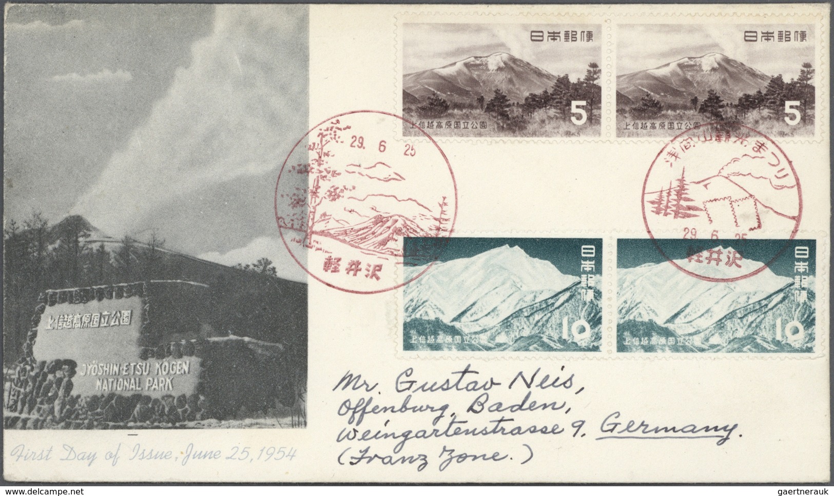 Japan: 1949/2004 (ca.) inc. some pre-WWII, 1000s of FDC in large- (22) or small cover books (16), ma