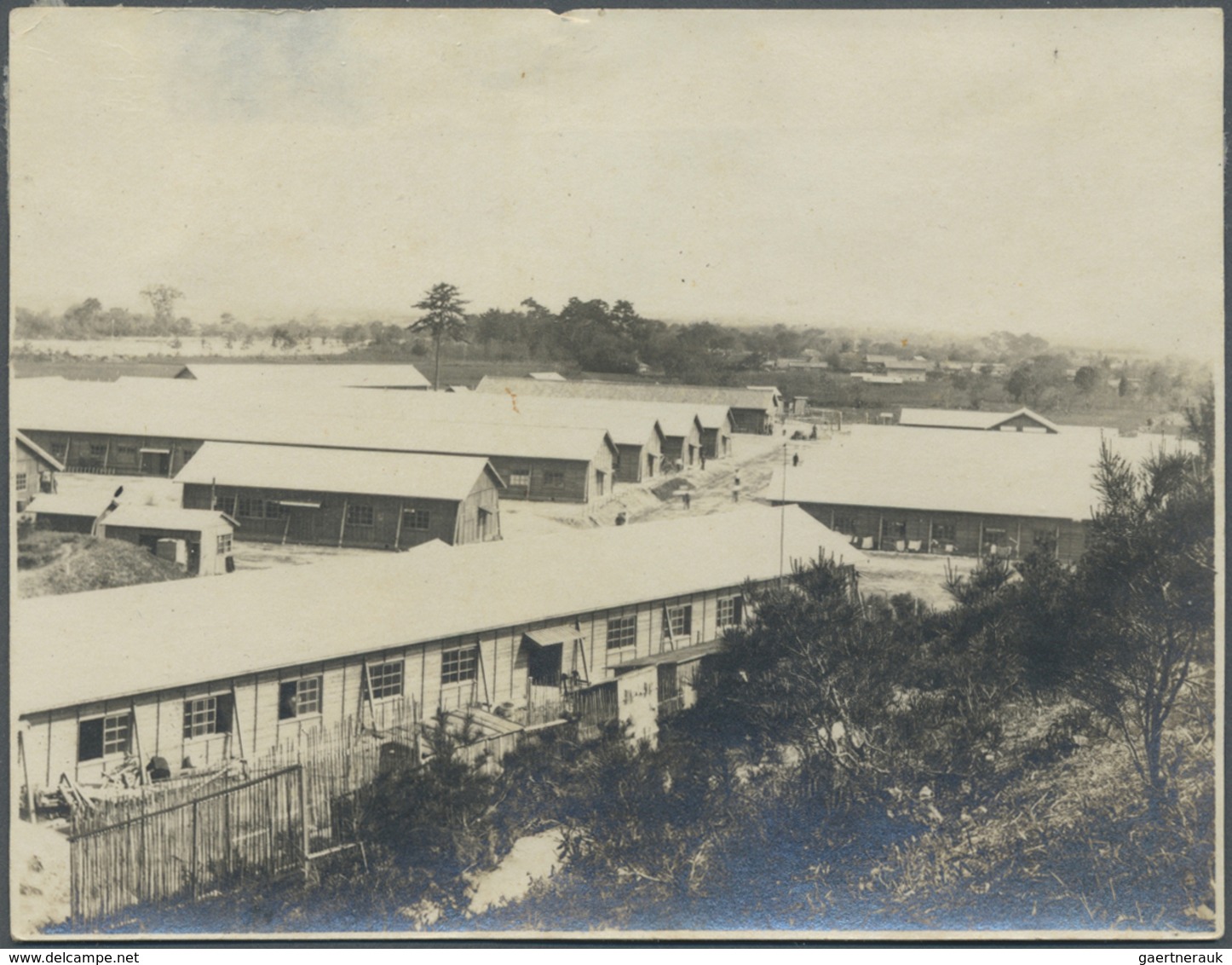 Br/ Lagerpost Tsingtau: Matsuyama, 1914/17, Covers (4, One W. Contents: Acknowledgment Of Parcel), And M - China (offices)