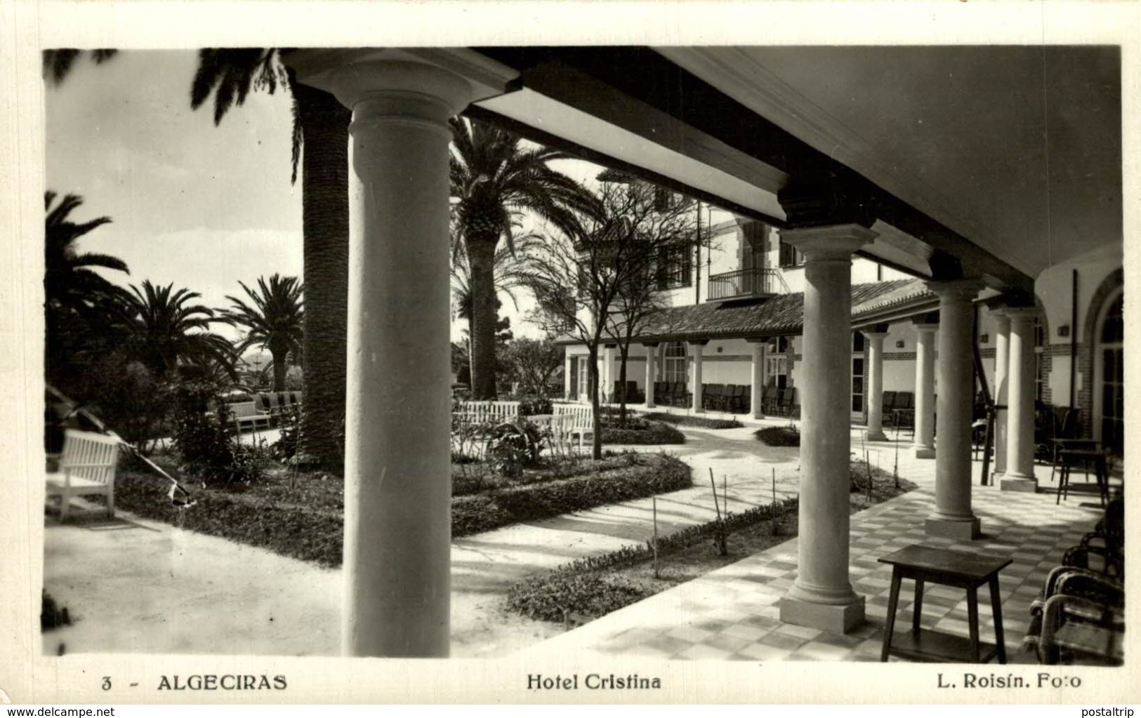 ALGECIRAS (CADIZ) - HOTEL REINA CRISTINA - Cádiz